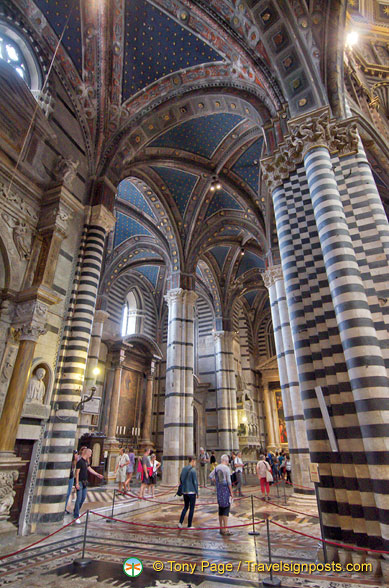 Siena Cattedrale interior