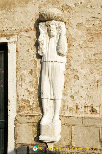 Campo dei Mori is famous for these turban-wearing statues