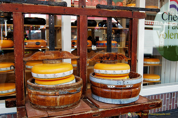 Cheese presses at the Cheese Factory