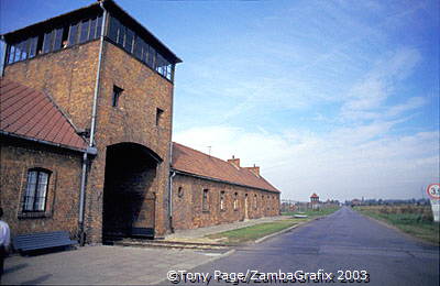 The Gate of Death at Auschwitz II-Birkenau