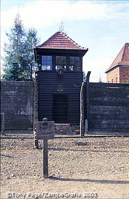 Watchtower at Auschwitz I