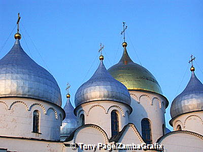 St Sophia Cathedral is one of the earliest stone buildings in the north of Russia