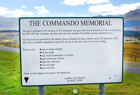 About the Commando Memorial