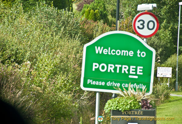 Portree is the largest settlement in Skye