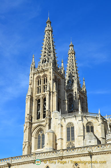 Spires of Burgos Cathedral