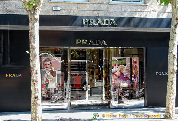The distinctive name of Prada