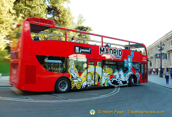 Madrid sightseeing bus