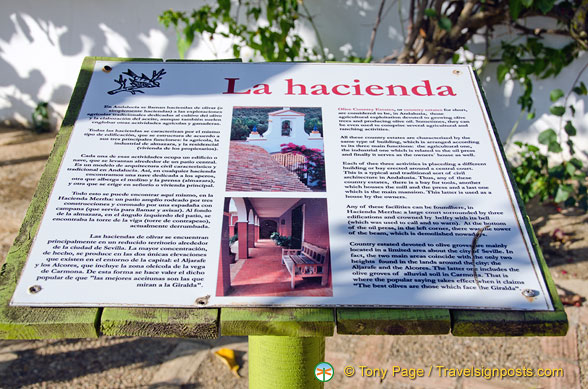 About haciendas in Andalusia