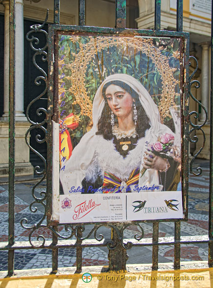 La Macarena is the patron saint of matadors