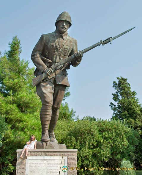 Turkish soldier memorial
