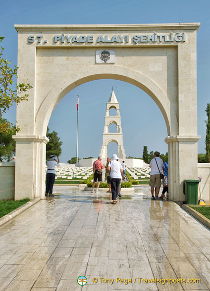 Cemetery for the 57th Turkish Regiment