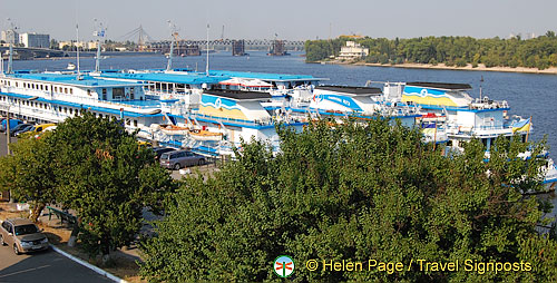 Kyiv (Kiev) port area