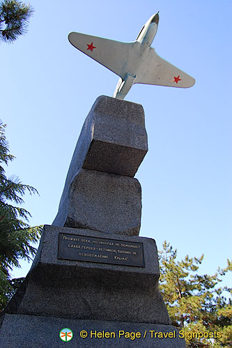 Malakoff Hill: Memorial to the Soviet pilots