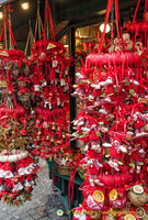 Hand-made Christmas decorations