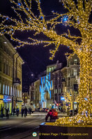 Christmas decorations in Innsbruck