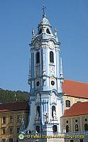 The Stiftskirche has one of Austria's finest baroque towers