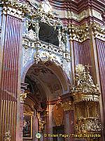 "..in whose splendour the glory of the cross is clear"
[Abbey Church - Melk Benedictine Abbey - Austria]