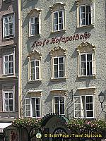 The oldest pharmacy in Salzburg[Salzburg - Austria]