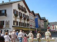 Mondsee town centre