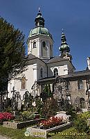 St Peter's cemetery is the resting place of many of Salzburg's dignitaries, artists, scholars and merchants