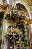 Jesuitenkirche pulpit