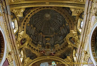 Jesuitenkirche trompe-l'oeil dome