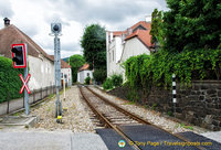 Railway junction at Weissenkirchen