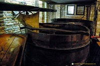 Wine vats in the Belgian Beer Museum