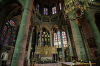 Interior of the Notre-Dame de Dinant