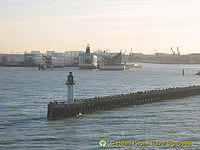 Channel ferry and road to Antwerp