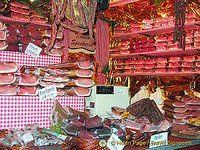 All kinds of cured meats