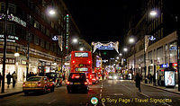 Oxford Street at Christmas