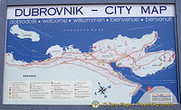 Dubrovnik City Map
