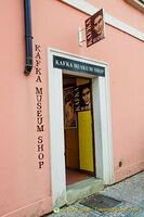 Kafka Museum shop entrance