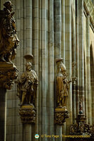 St Vitus Cathedral - Reliefs of Bohemian saints