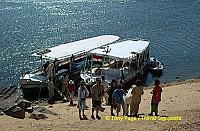 A stop at a small river settlement.[Aswan - Egypt]
