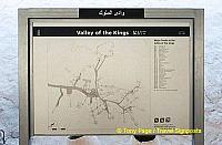 Site map showing location of the various tombs.
[Valley of the Kings - Egypt]
