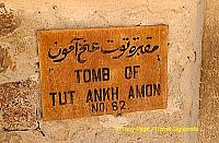 Tomb of Tut Ankh Amon
[Valley of the Kings - Egypt]
