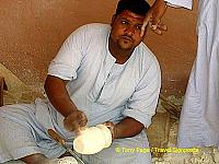 It was common for walls and floors in pyramids to be covered by alabaster.
[Alabaster factory - Egypt]