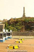 Ferry entry and the Holyhead obelisk
[Wales]