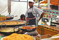 Camden Markets - Briyani and curries