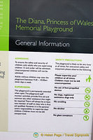 General Information about the Diana Memorial Playground