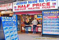 Half price theatre tickets 
