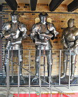 The armoury at the Medieval Banquet