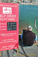 Self-drive boat for hire
