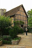 Shakespeare's house in Stratford[Stratford-upon-Avon - England]