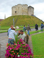 Clifford's Tower - Originally built by William the Conqueror