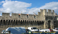 Avignon city walls