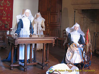 Saint Anne's Room - nuns working in linen room