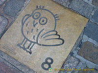 Attraction no. 8 on the Dijon Owl's Trail